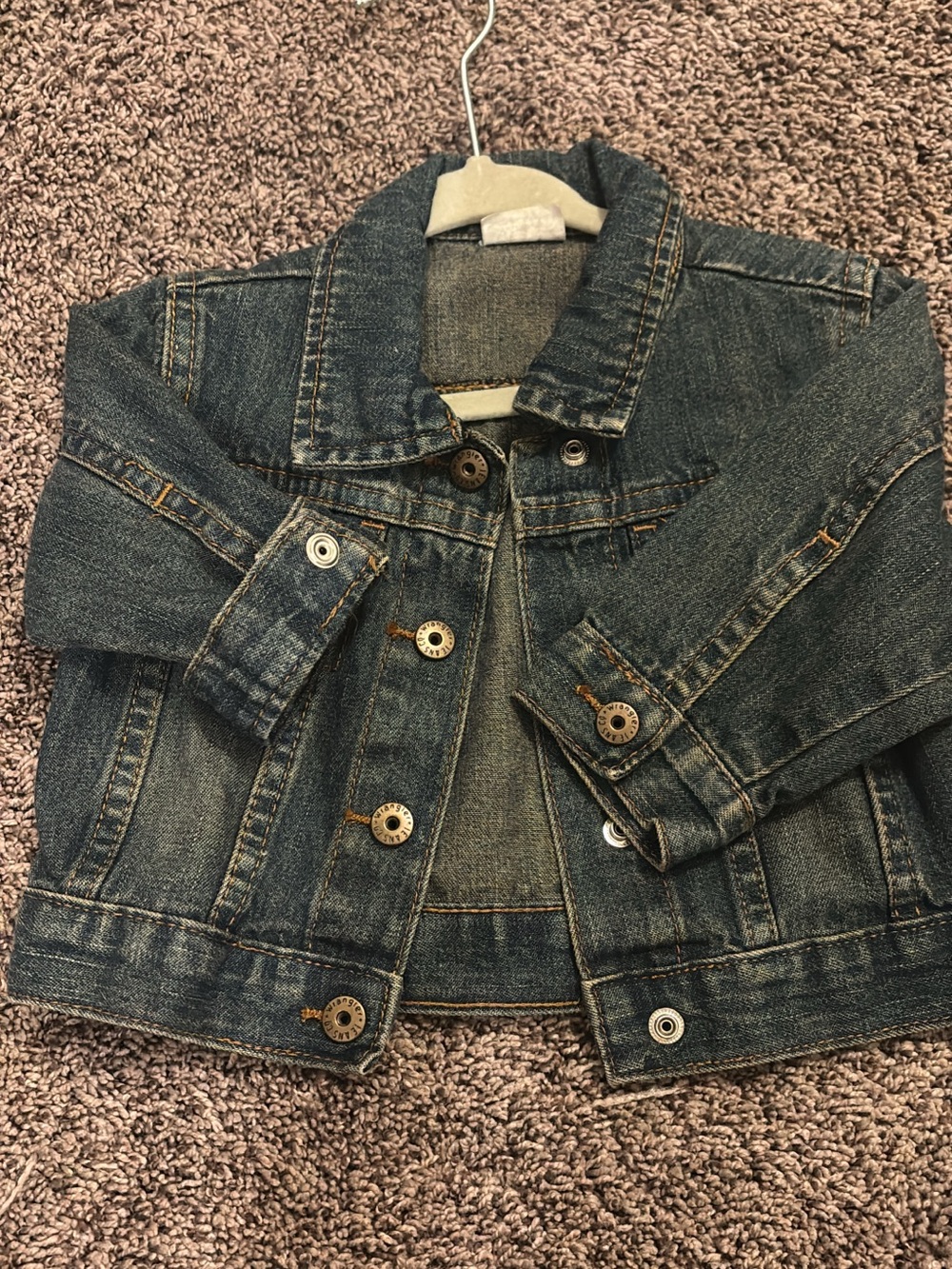 Wrangler Kids Dark Blue Denim Jacket